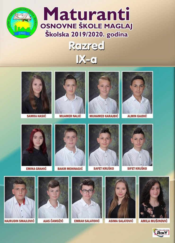 Read more about the article Maturante školske 2019/2020 godine